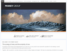 Tablet Screenshot of penneygroup.ca